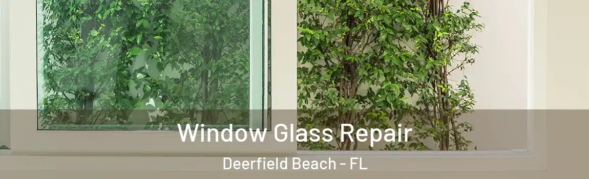 Window Glass Repair Deerfield Beach - FL